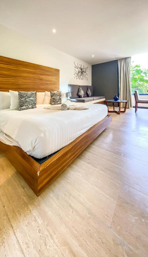Big Studio At Kaab By The Beach With Roof Top Pool, Sauna And Jacuzzi Near Paseo Del Carmen Mall Playa del Carmen Extérieur photo