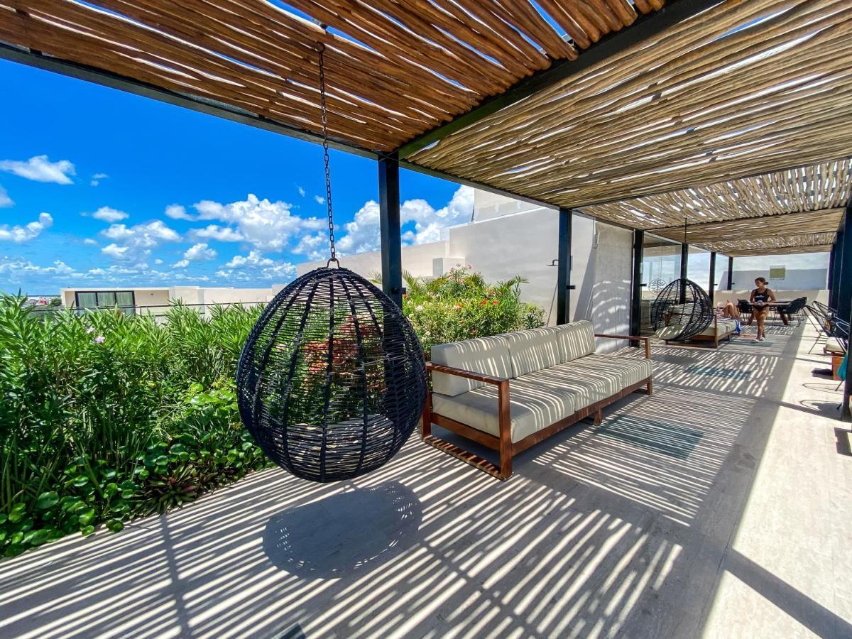 Big Studio At Kaab By The Beach With Roof Top Pool, Sauna And Jacuzzi Near Paseo Del Carmen Mall Playa del Carmen Extérieur photo