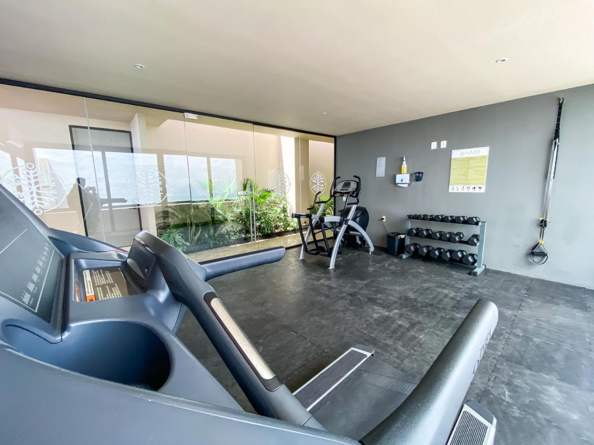 Big Studio At Kaab By The Beach With Roof Top Pool, Sauna And Jacuzzi Near Paseo Del Carmen Mall Playa del Carmen Extérieur photo