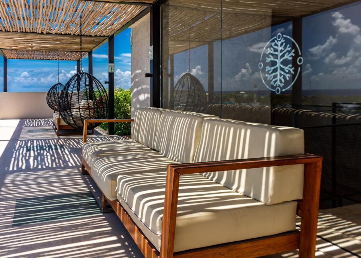 Big Studio At Kaab By The Beach With Roof Top Pool, Sauna And Jacuzzi Near Paseo Del Carmen Mall Playa del Carmen Extérieur photo