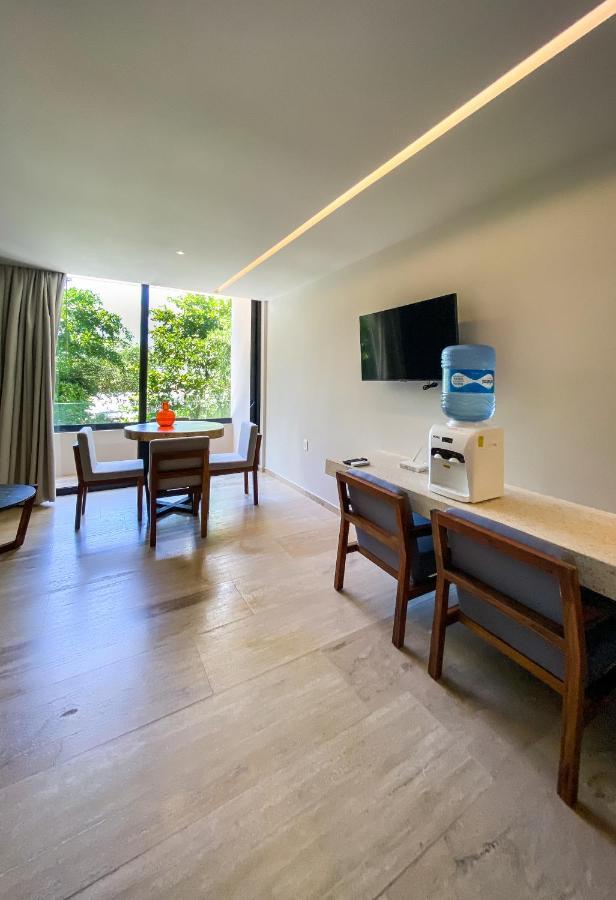 Big Studio At Kaab By The Beach With Roof Top Pool, Sauna And Jacuzzi Near Paseo Del Carmen Mall Playa del Carmen Extérieur photo