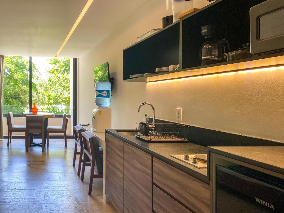 Big Studio At Kaab By The Beach With Roof Top Pool, Sauna And Jacuzzi Near Paseo Del Carmen Mall Playa del Carmen Extérieur photo