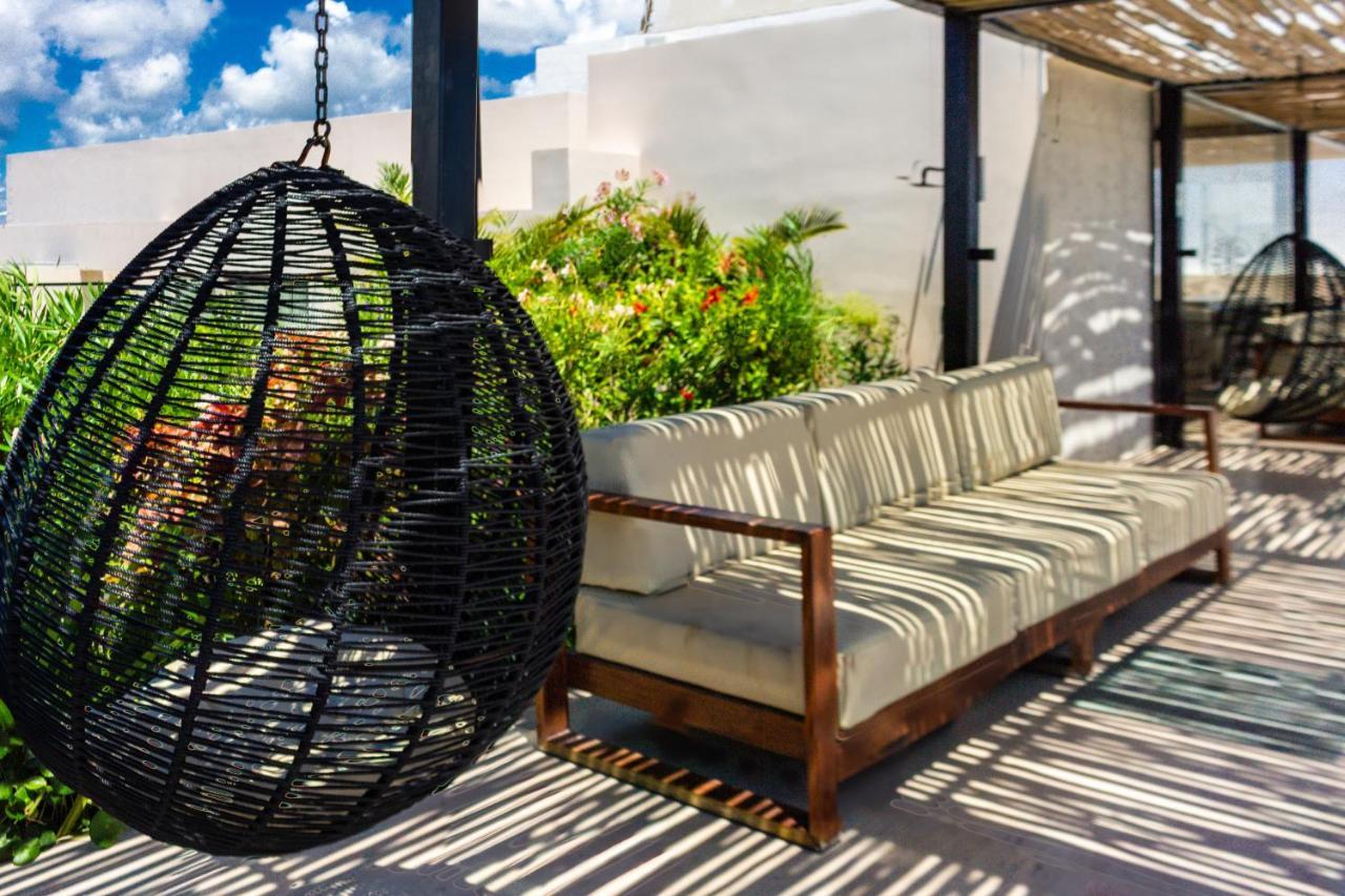 Big Studio At Kaab By The Beach With Roof Top Pool, Sauna And Jacuzzi Near Paseo Del Carmen Mall Playa del Carmen Extérieur photo